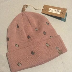 Light pink bunny beanie by Prana
